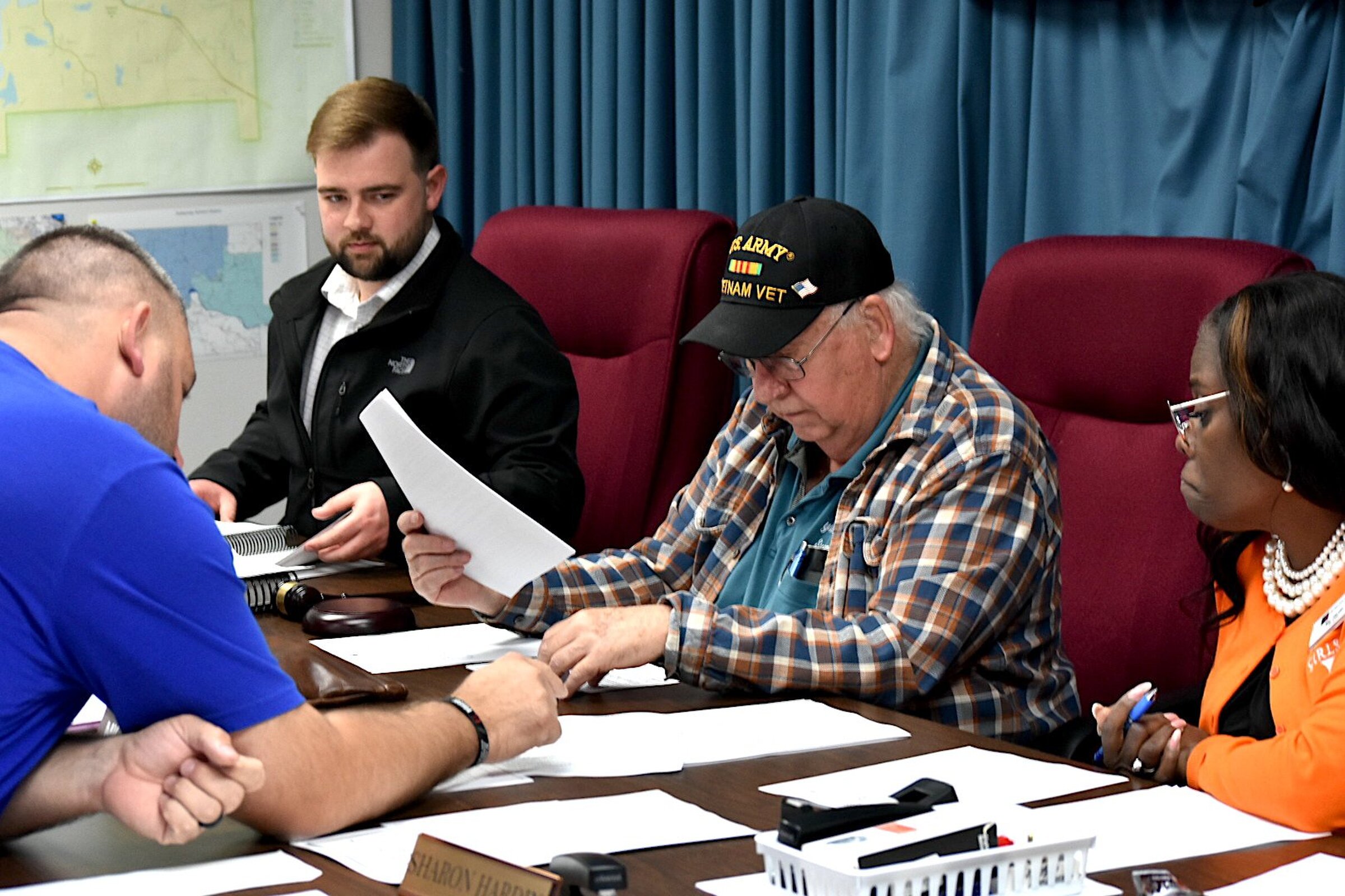 Fewer ballots cast in election