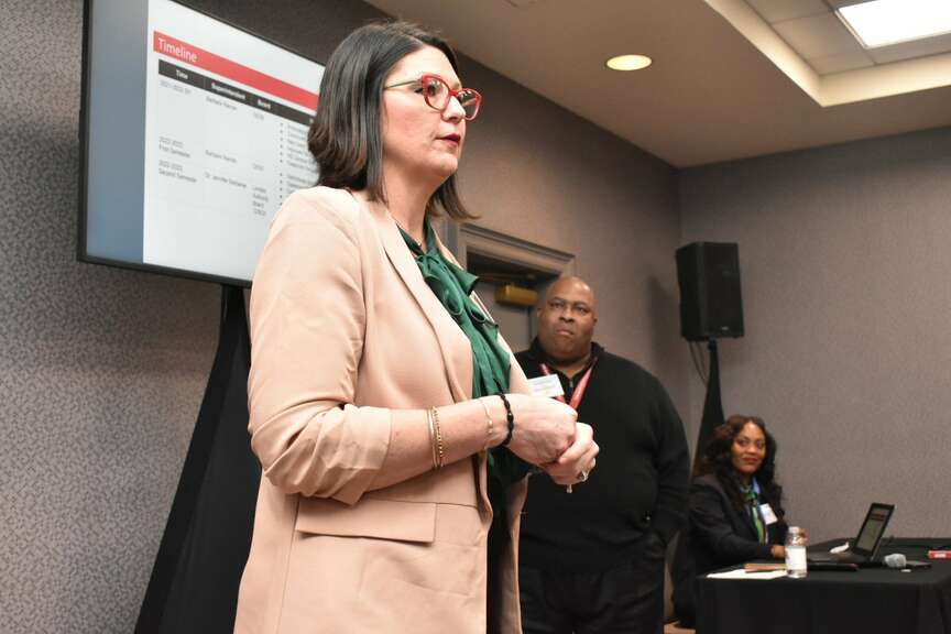 Pine Bluff School District officials tell story of return to local control