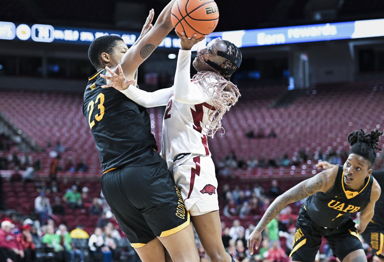 Lady Lions rule The Hill: UAPB upsets Arkansas, 74-70, in women’s hoops