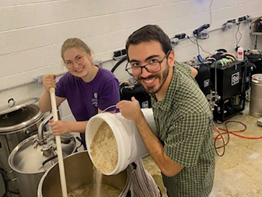 University of Arkansas brewing students present creations