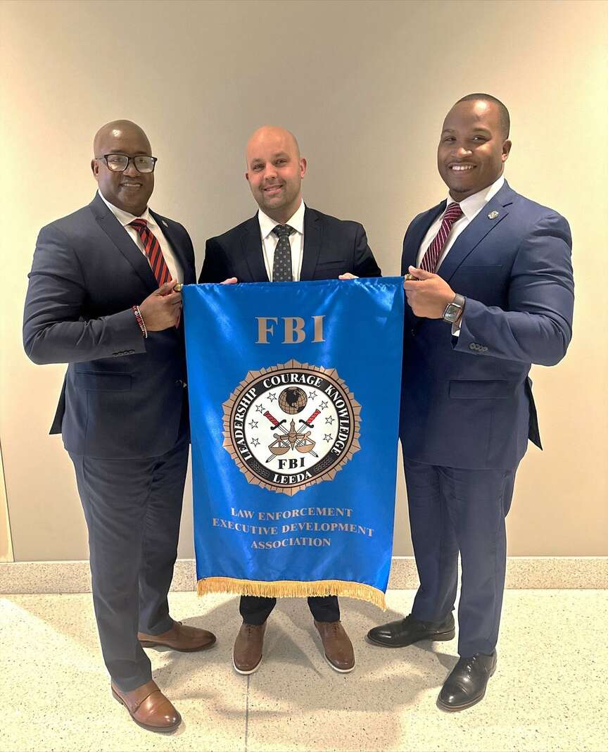 Three finish FBI leadership program