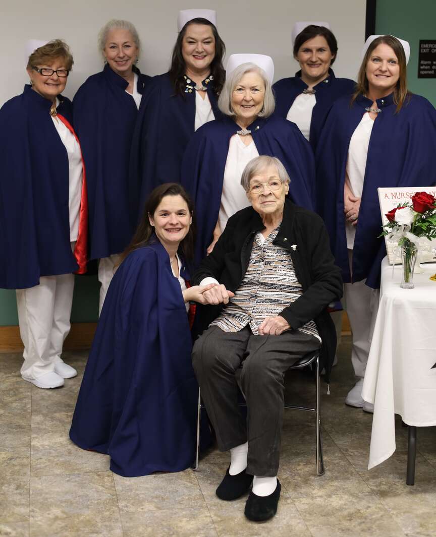 Woman, 100, receives nursing honors