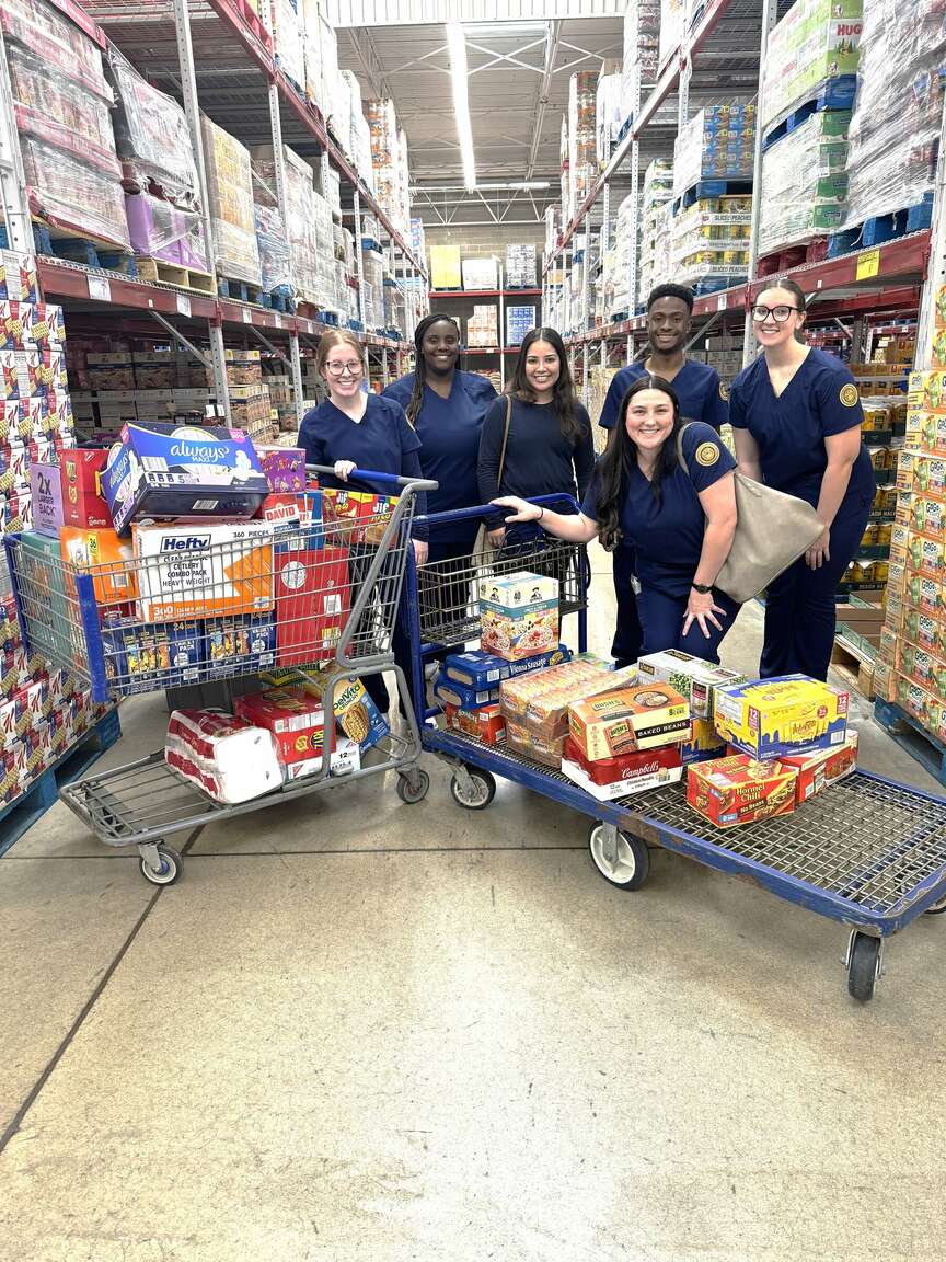UAM students send care packages