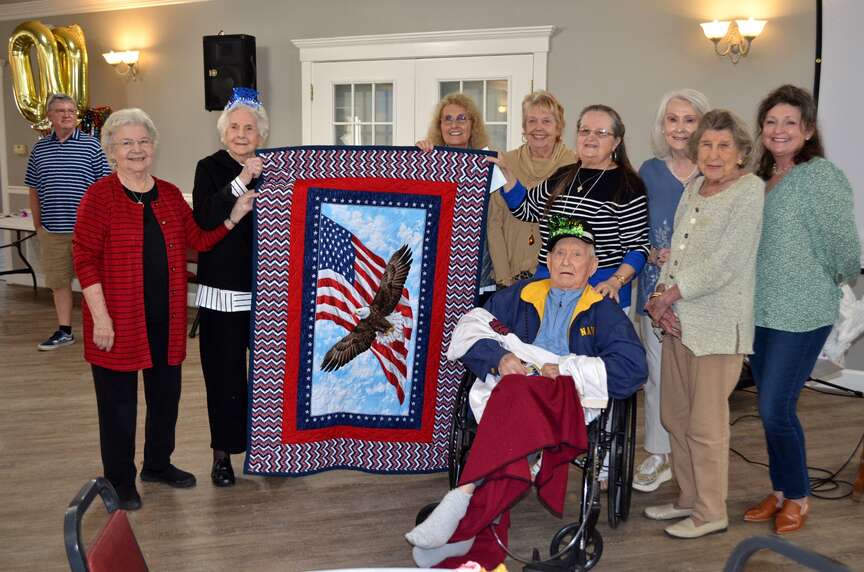 Honored WWII Navy veteran turns 100