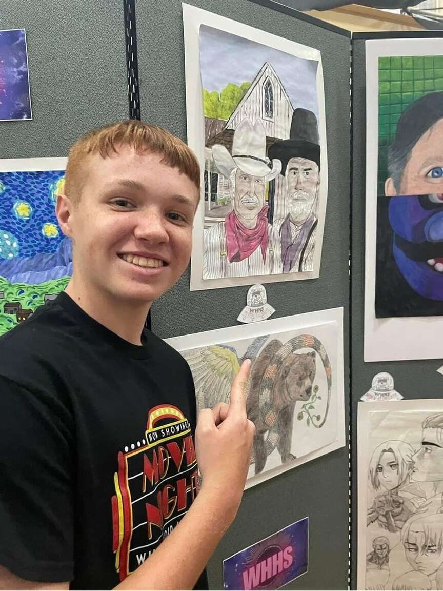 White Hall art showcase