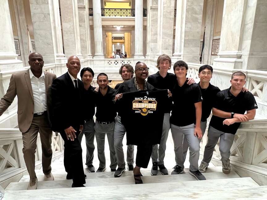 Golden Lions honored at state Capitol