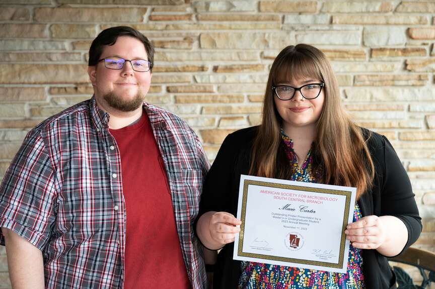 UAM biology major wins regional award