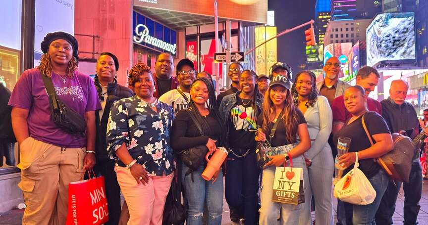 Arkansas MLK Commission students take detour to NYC