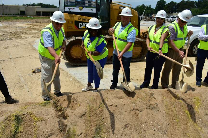 Watson Chapel High breaks ground