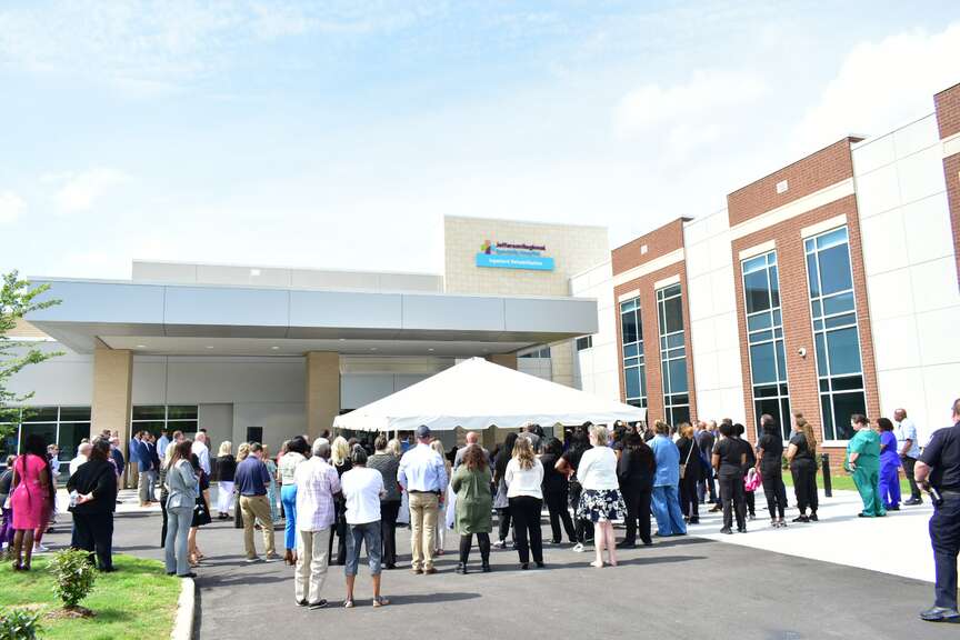 Ribbon cut on new White Hall hospital