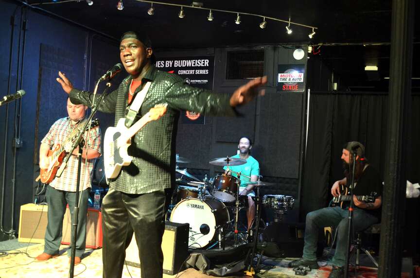 Kent Burnside appears at Blues by Budweiser