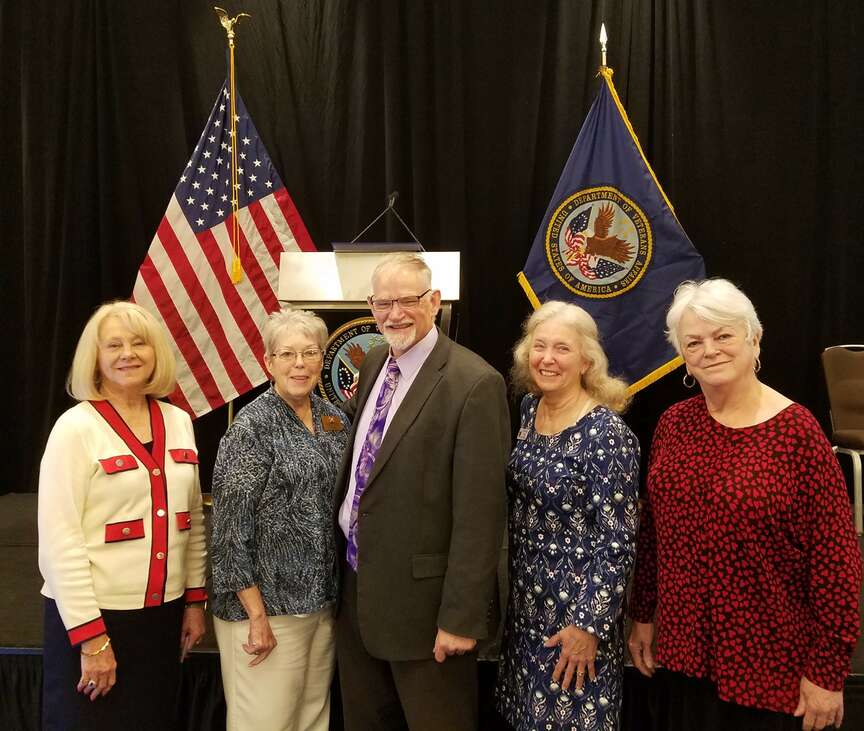 Arkansas volunteers attend VA conference
