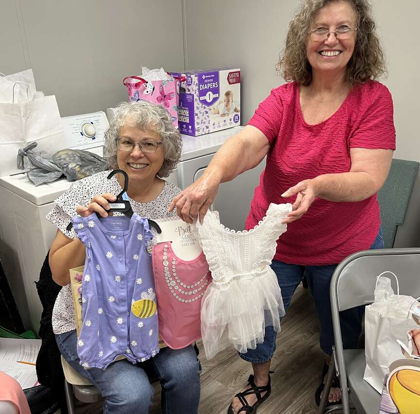Heart-N-Hands hold baby shower