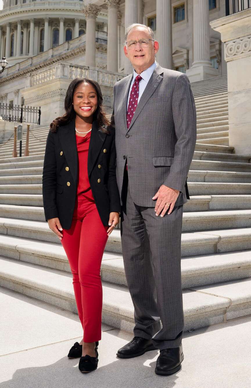 White Hall High School grad interns in Boozman’s office