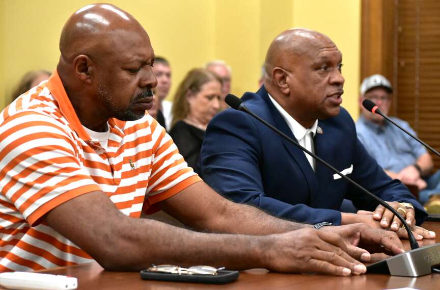 Committee tables action against county