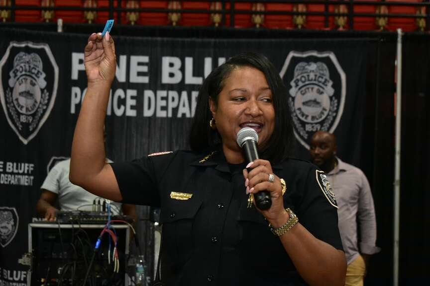 Pine Bluff police host National Night Out