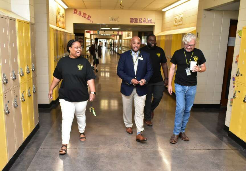 New Watson Chapel School District chief makes the rounds