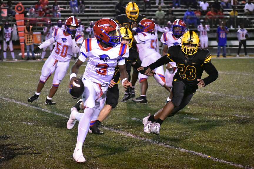 Cougars’ 42-18 win breaks long slide
