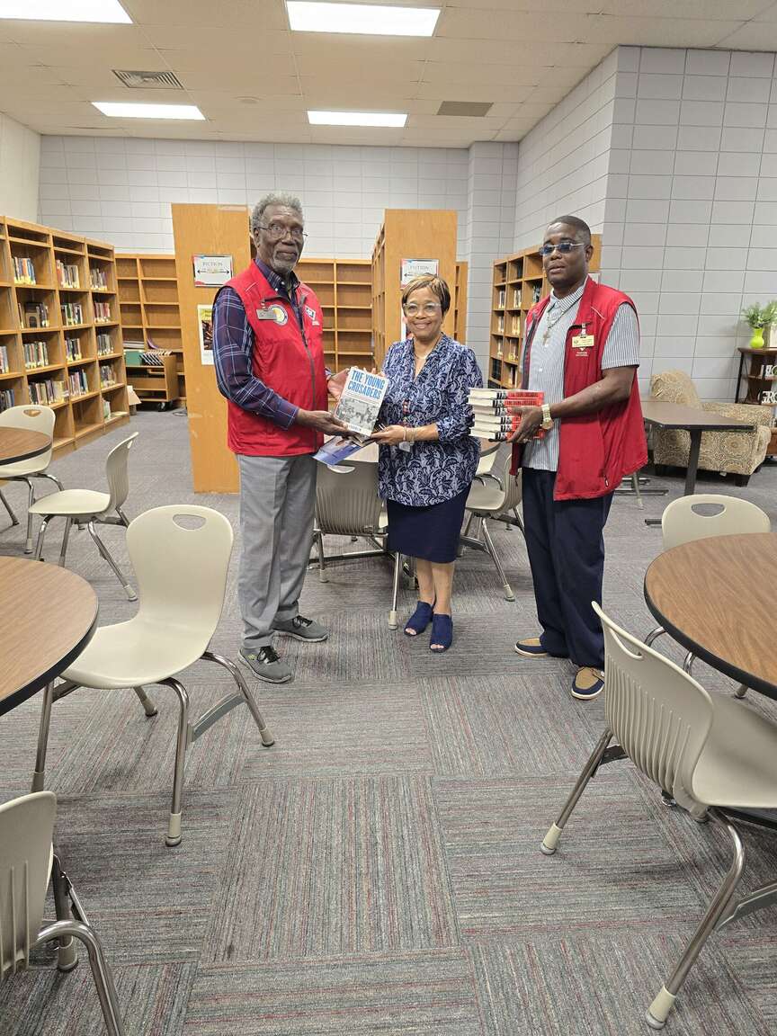 Presenting books on civil rights