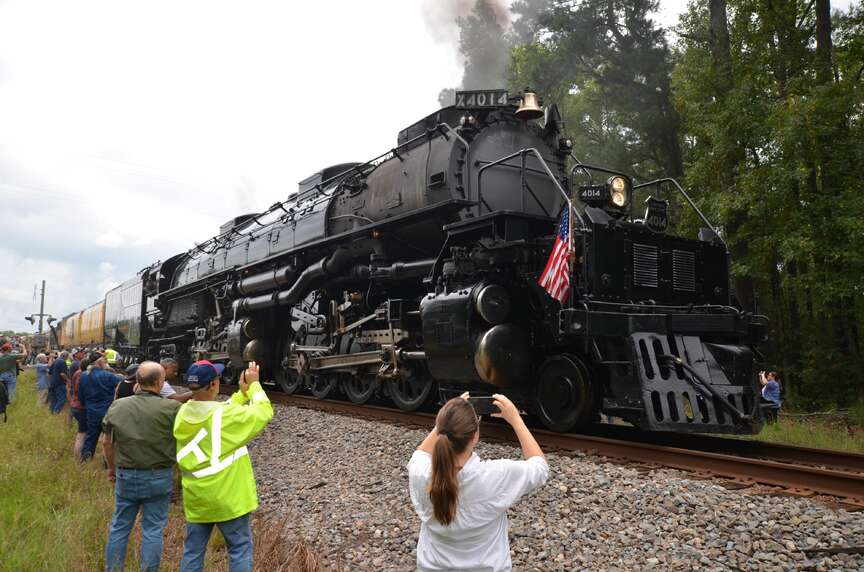 Big Boy steam engine visits Kingsland