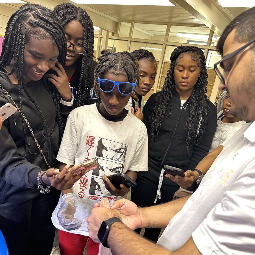 Watson Chapel Junior High joins session on aquaponics