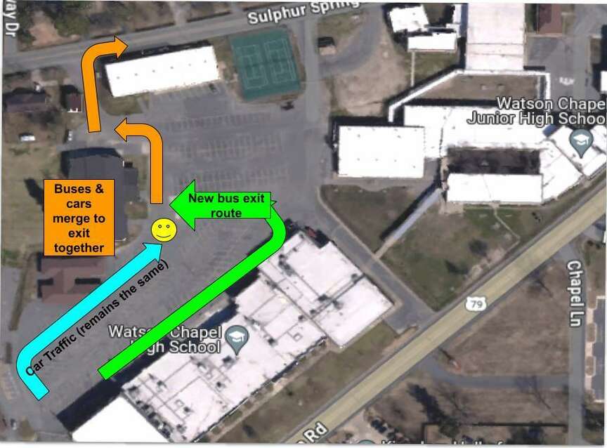 WCSD: High school traffic to share exit