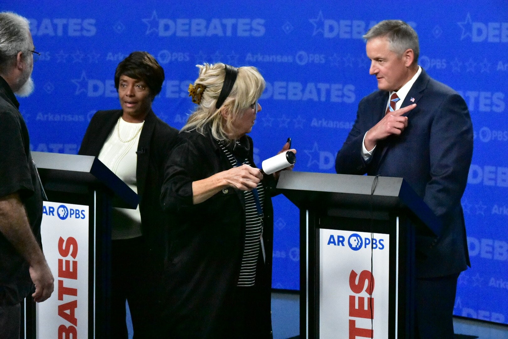Westerman, Howard take debate stage