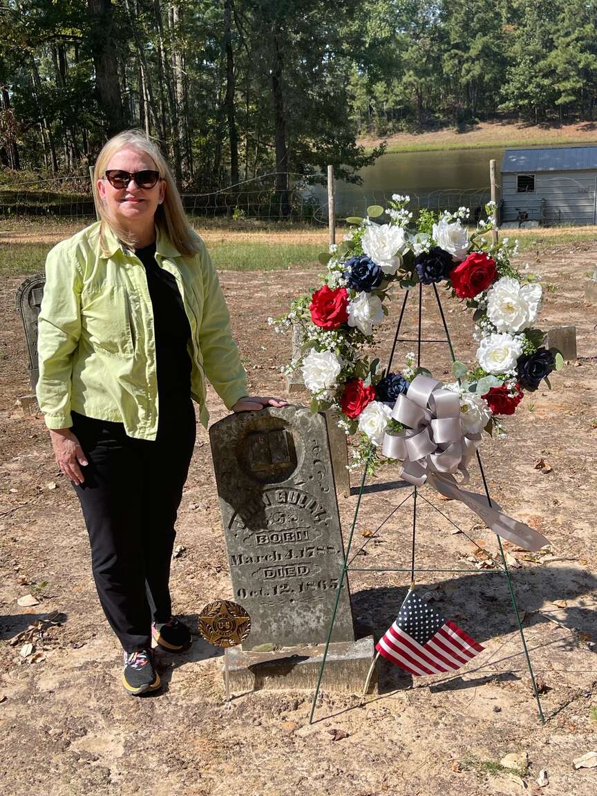 Pair dedicates 1812 war vet’s grave