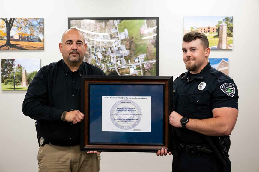 UAM police receive award