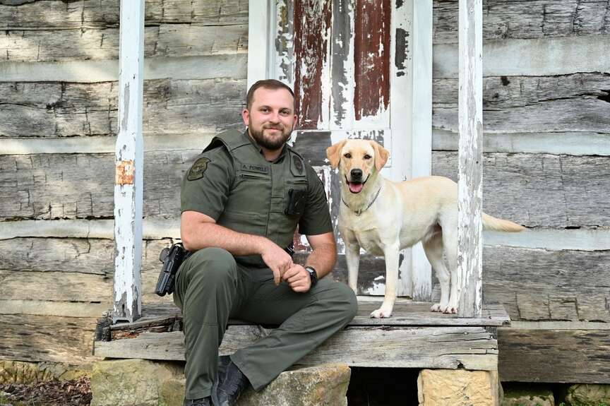 Game Warden Powell credits others for award
