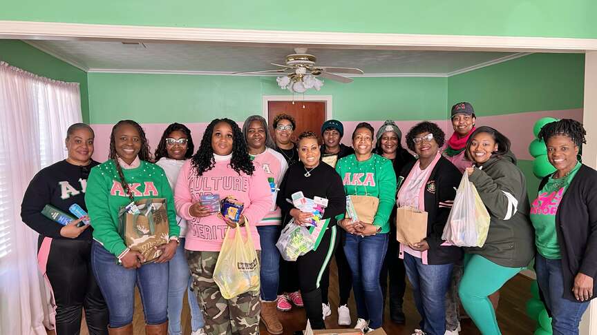 Sorority rallies donations for kids