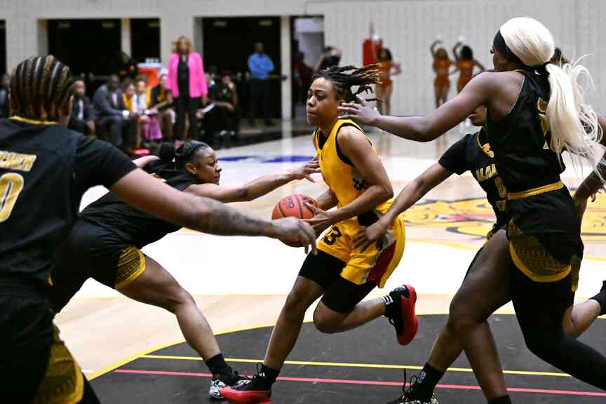 Bama State tops Lady Lions in OT