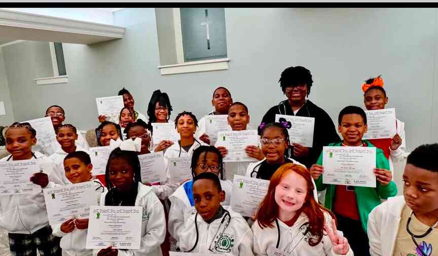 25 youth attend medical lessons