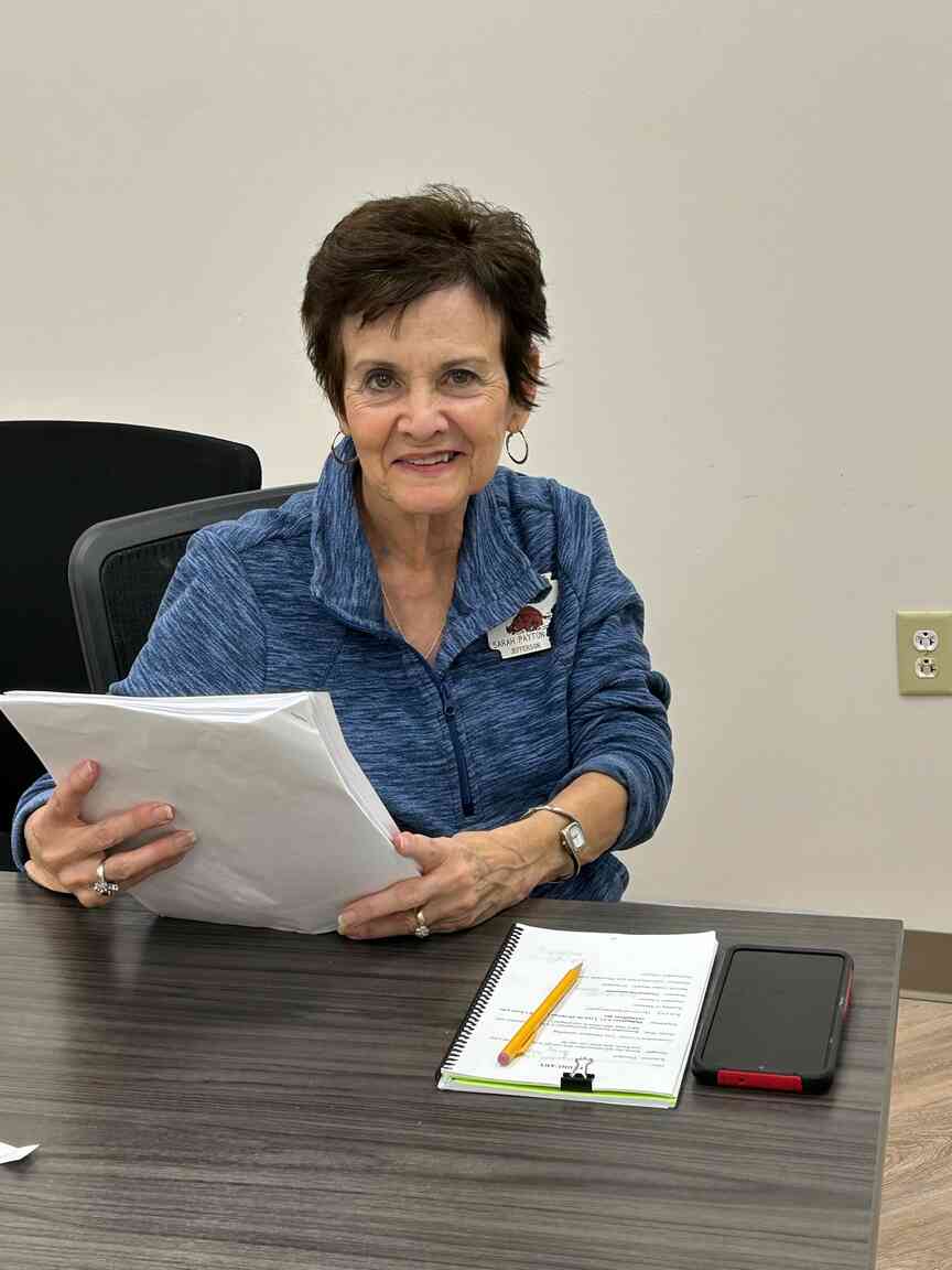 Willing Workers of White Hall meet at library