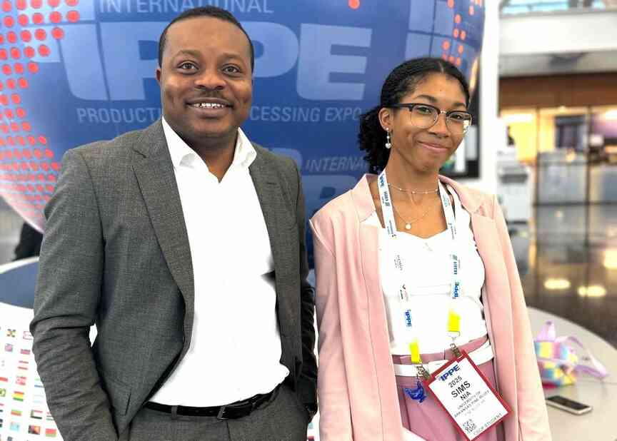 Students attend food production expo