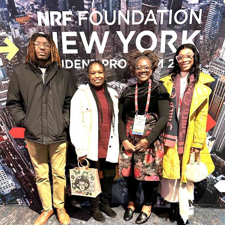 5 from UAPB attend NYC retail event