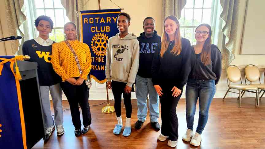 Students attend Rotary youth leadership camp
