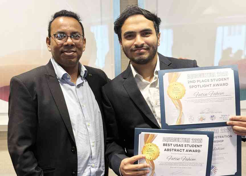 UAPB student Fahim recognized at confab
