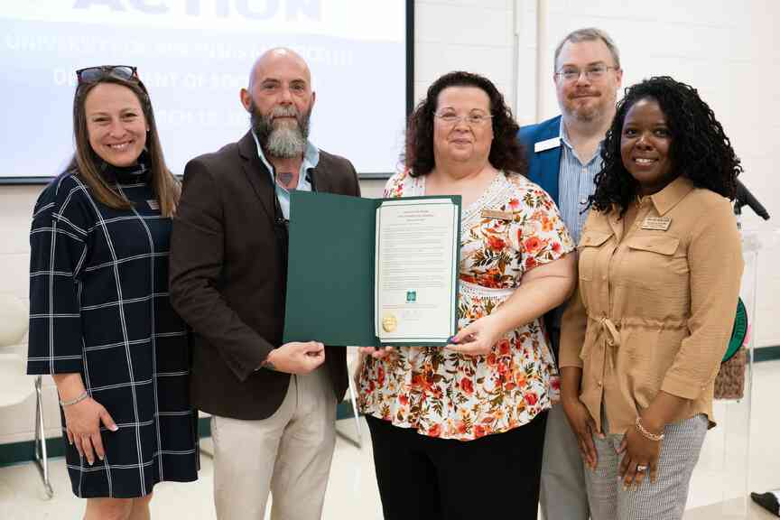 UA-Monticello department honors social workers