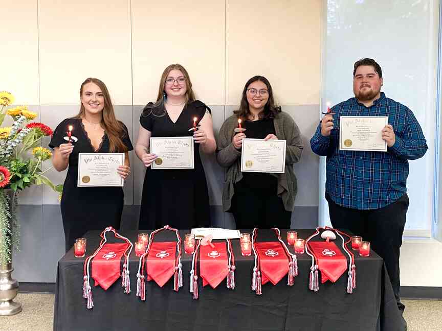 5 at UAM join Phi Alpha Theta