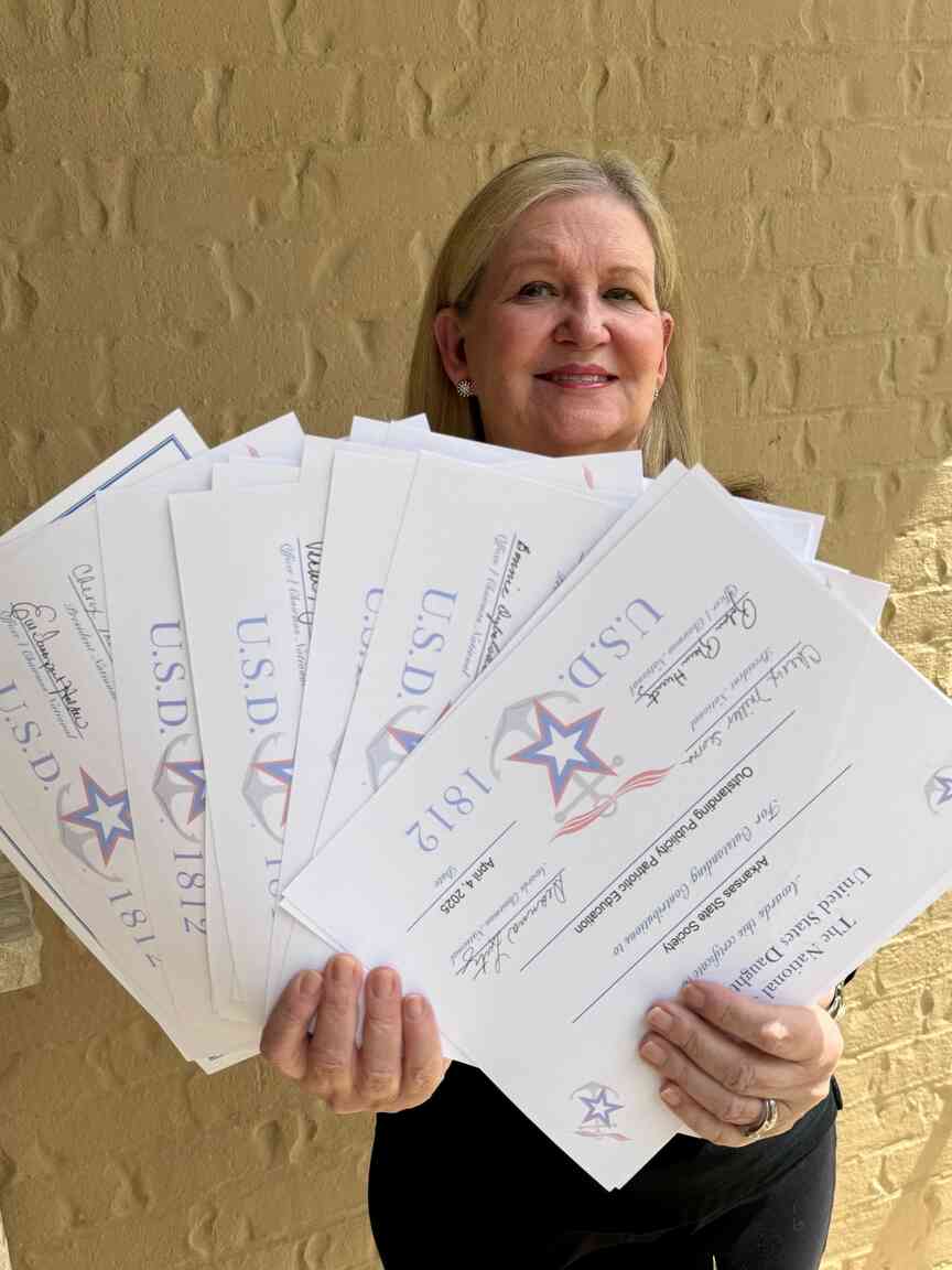 State Daughters of 1812 recognized