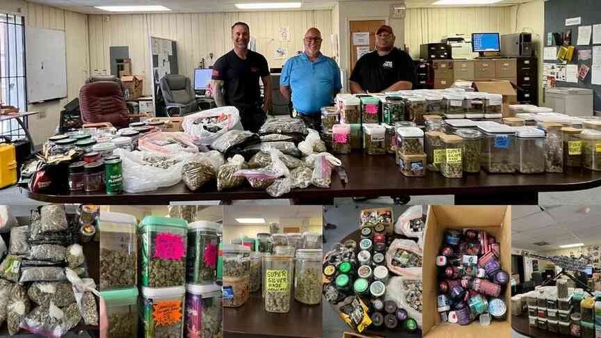 Pine Bluff police seize marijuana products