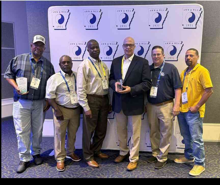 Pine Bluff water company awarded for safety
