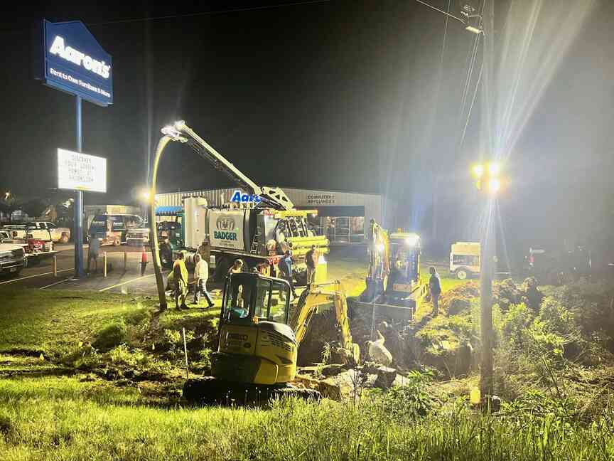 Sheridan workers fight to link up water systems