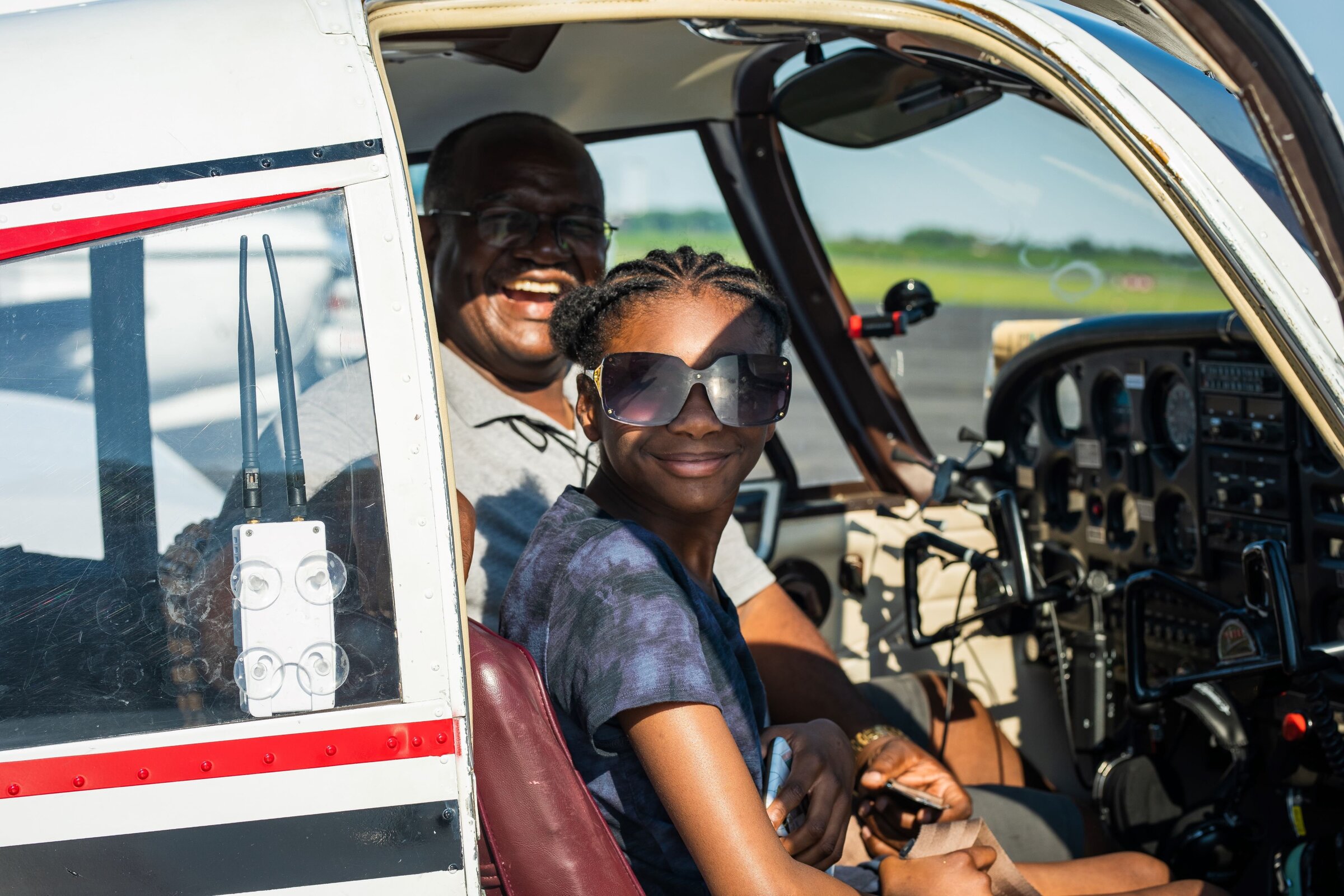 Black Pilots of America have show despite rain