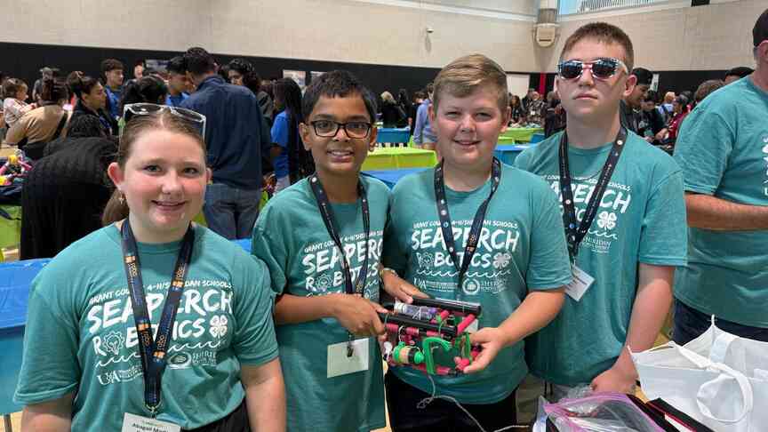 Grant County 4-H SeaPerch team wins world title