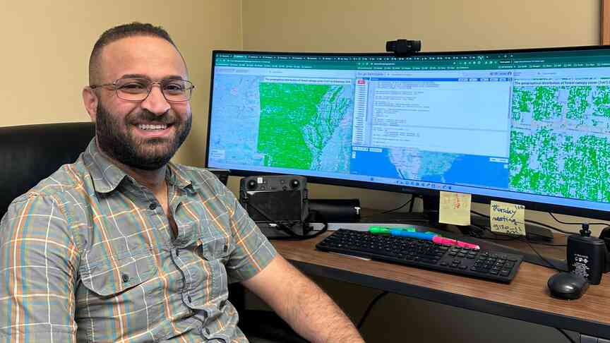 Study uses satellites, AI to map forests’ biomass