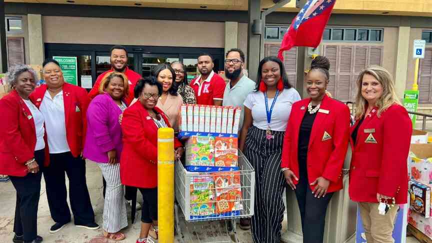 Organizations donate to cereal drive