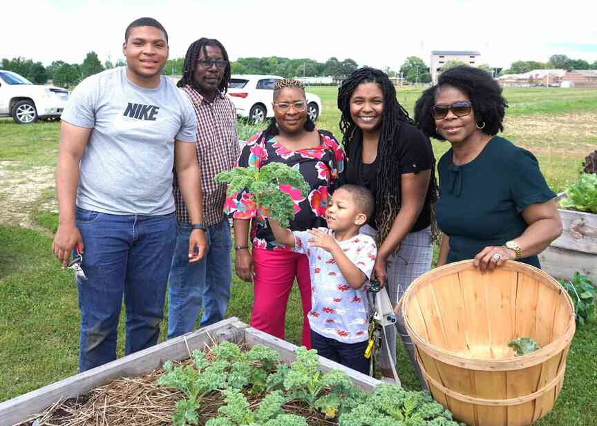 School’s garden grows healthier eating habits