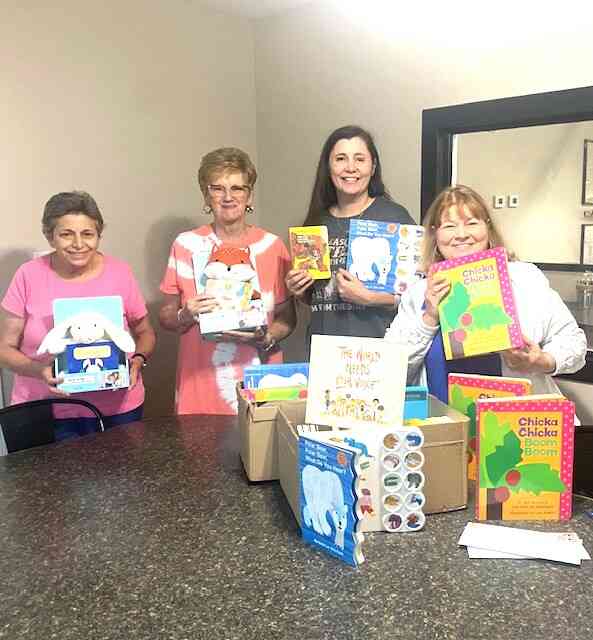 Reading council officers collect books